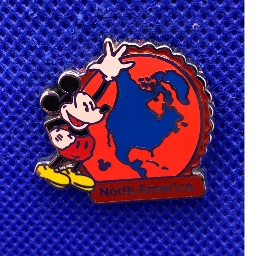 2012 North America Mickey Mouse Disney pin Continent Stamps